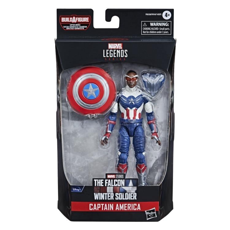 The Falcon and the Winter Soldier Marvel Legends Captain America (Captain America Flight Gear BAF) image 8