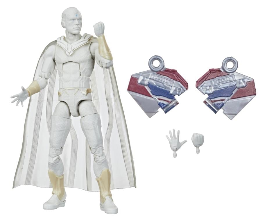 WandaVision Marvel Legends Vision (Captain America Flight Gear BAF) image 8