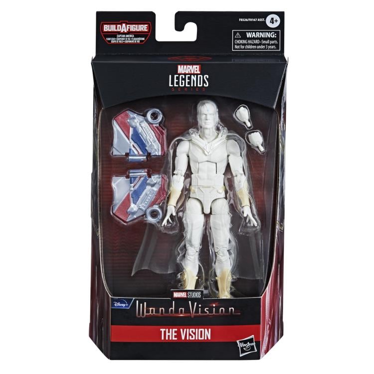 WandaVision Marvel Legends Vision (Captain America Flight Gear BAF) image 9