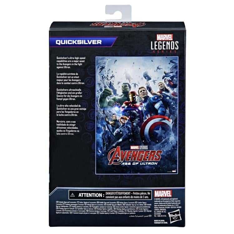 Avengers: Age of Ultron Marvel Legends The Infinity Saga Quicksilver image 10