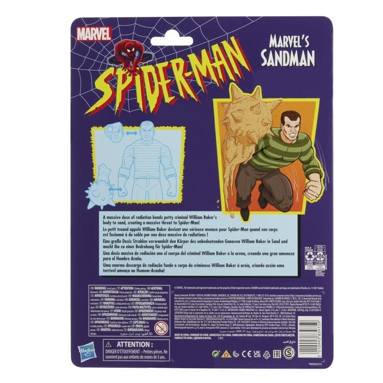 Spider-Man Marvel Legends Retro Collection Marvel's Sandman image 10