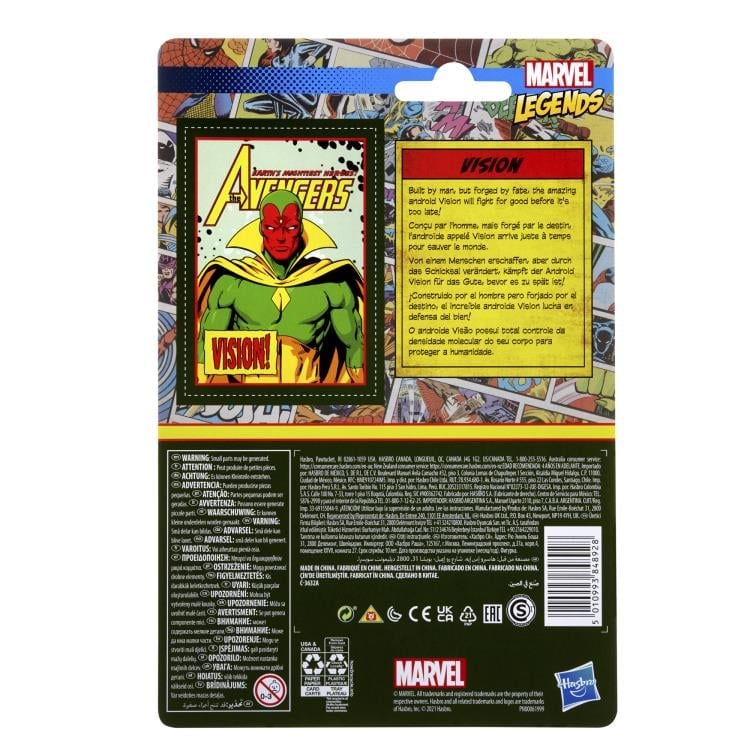 Marvel Legends Retro Collection Vision image 4