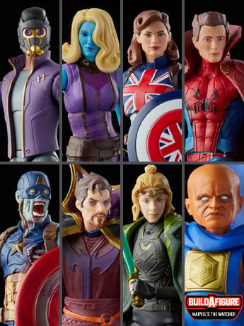 Disney+ Marvel Legends Wave 2 Set of 7 (Marvel's The Watcher BAF) image 2