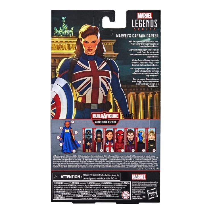 What If...? Marvel Legends Marvel's Captain Carter (Marvel's The Watcher BAF) image 9