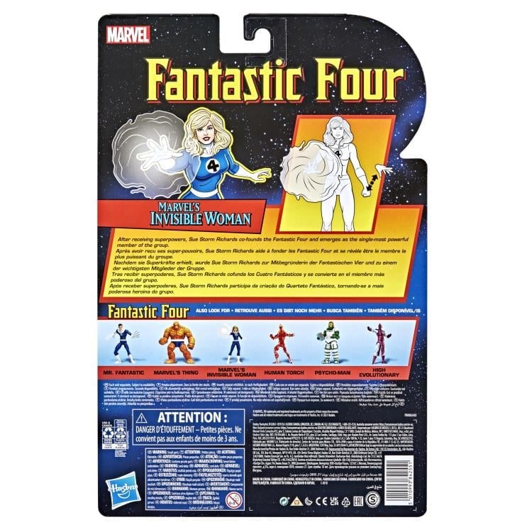 Fantastic Four Marvel Legends Retro Collection Marvel's Invisible Woman image 9