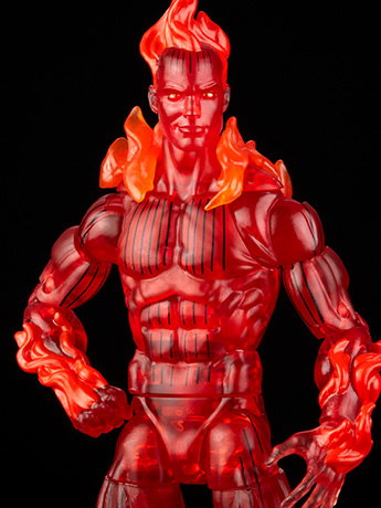 Fantastic Four Marvel Legends Retro Collection Human Torch image 2