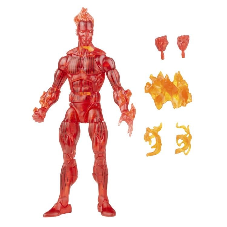 Fantastic Four Marvel Legends Retro Collection Human Torch image 7