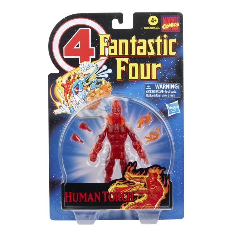 Fantastic Four Marvel Legends Retro Collection Human Torch image 8
