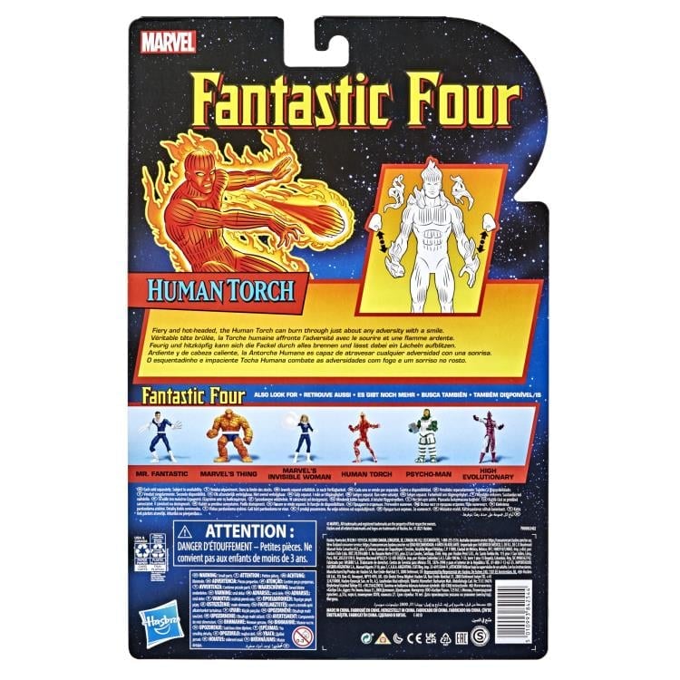 Fantastic Four Marvel Legends Retro Collection Human Torch image 9