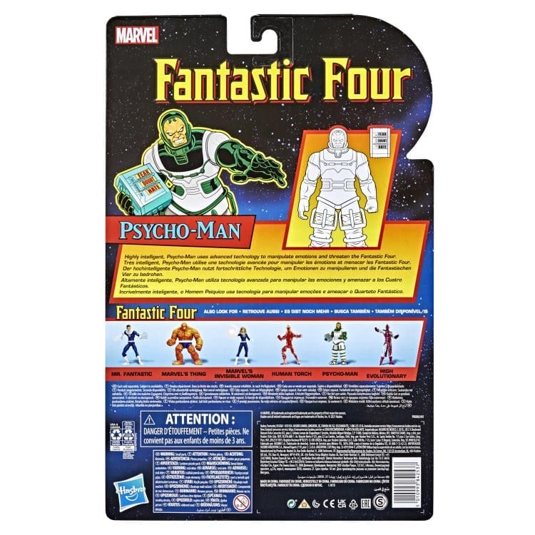Fantastic Four Marvel Legends Retro Collection Psycho-Man image 9