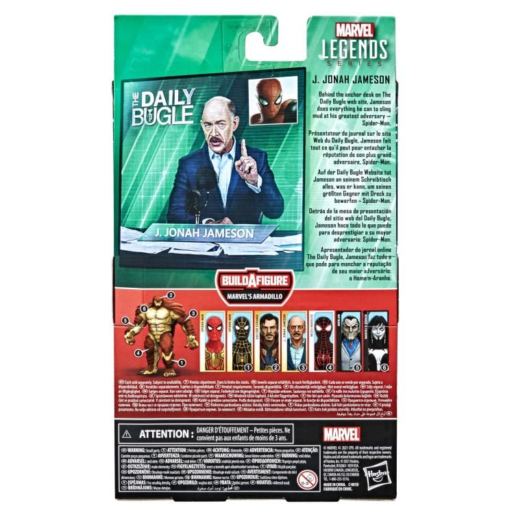 Spider-Man: No Way Home Marvel Legends J. Jonah Jameson (Marvel's Armadillo BAF) image 10