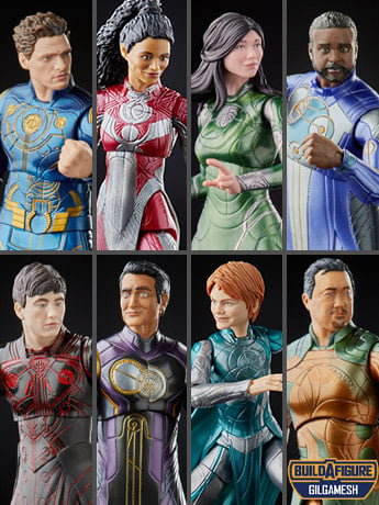 Eternals Marvel Legends Wave 1 Set of 7 (Gilgamesh BAF) image 2
