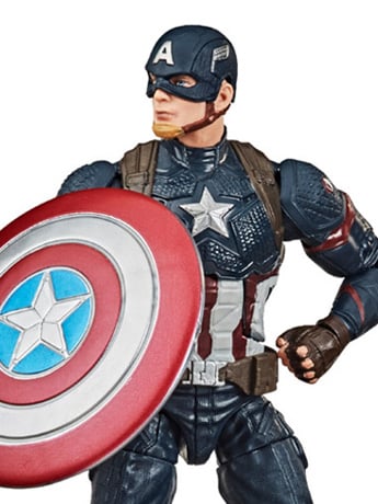 Avengers: Endgame Marvel Legends Captain America (Thanos BAF) image 2