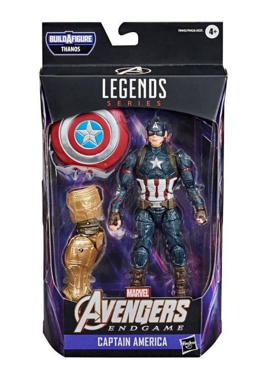 Avengers: Endgame Marvel Legends Captain America (Thanos BAF) image 4