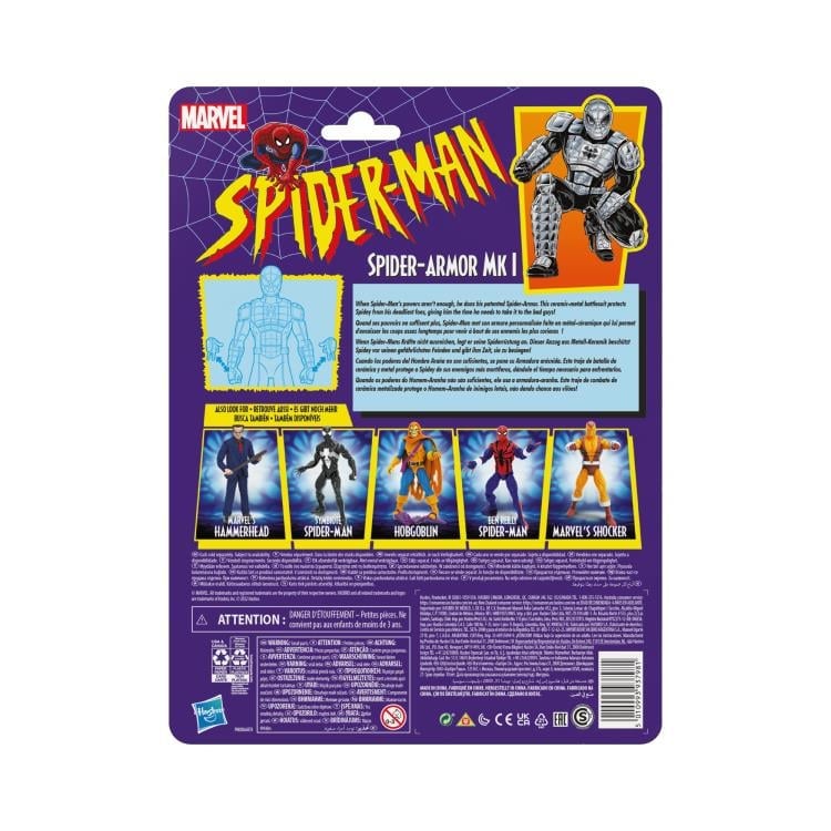 Spider-Man Marvel Legends Retro Collection Spider-Armor Mk I image 10