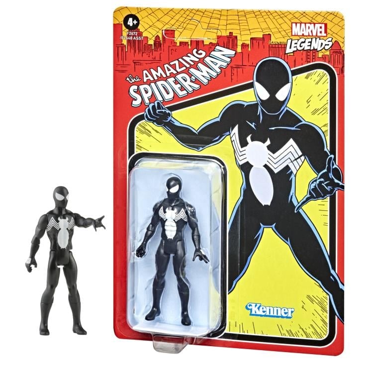 Marvel Legends Retro Collection Spider-Man (Black Suit) image 4