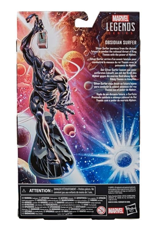 Silver Surfer Marvel Legends Obsidian Surfer image 10