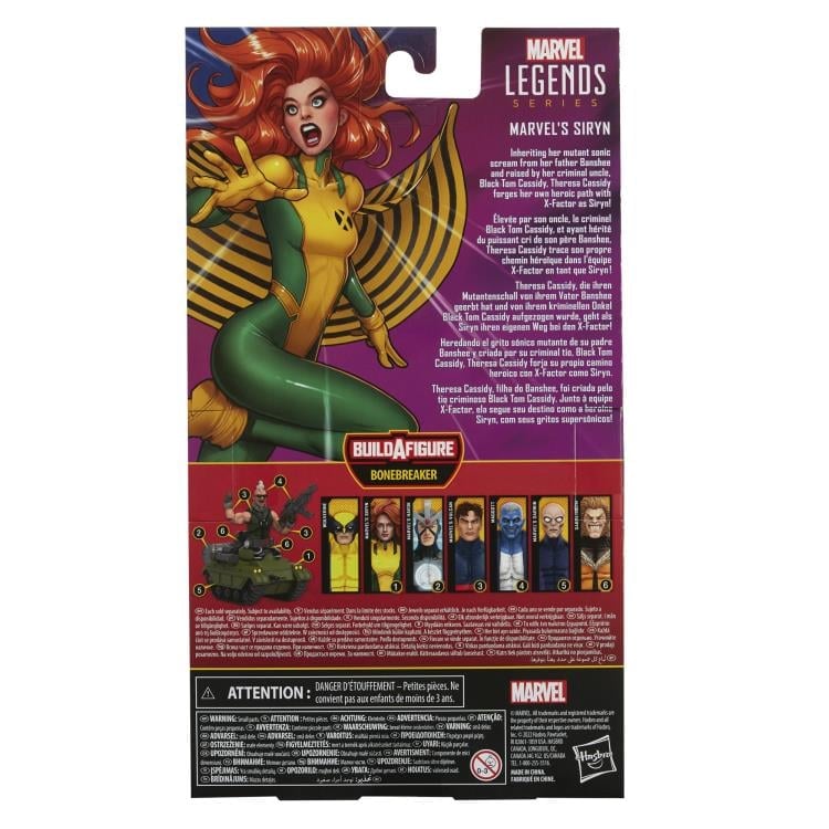 X-Men Marvel Legends Marvel's Siryn (Bonebreaker BAF) image 9