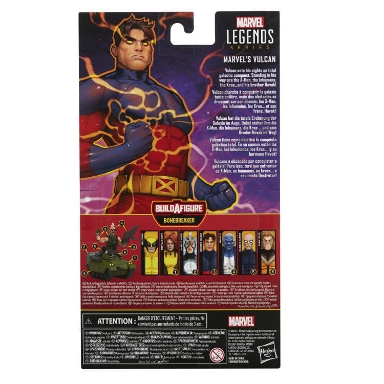 X-Men Marvel Legends Marvel's Vulcan (Bonebreaker BAF) image 9