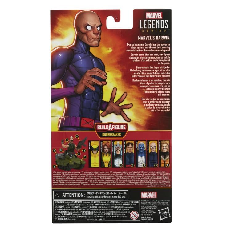 X-Men Marvel Legends Marvel's Darwin (Bonebreaker BAF) image 9