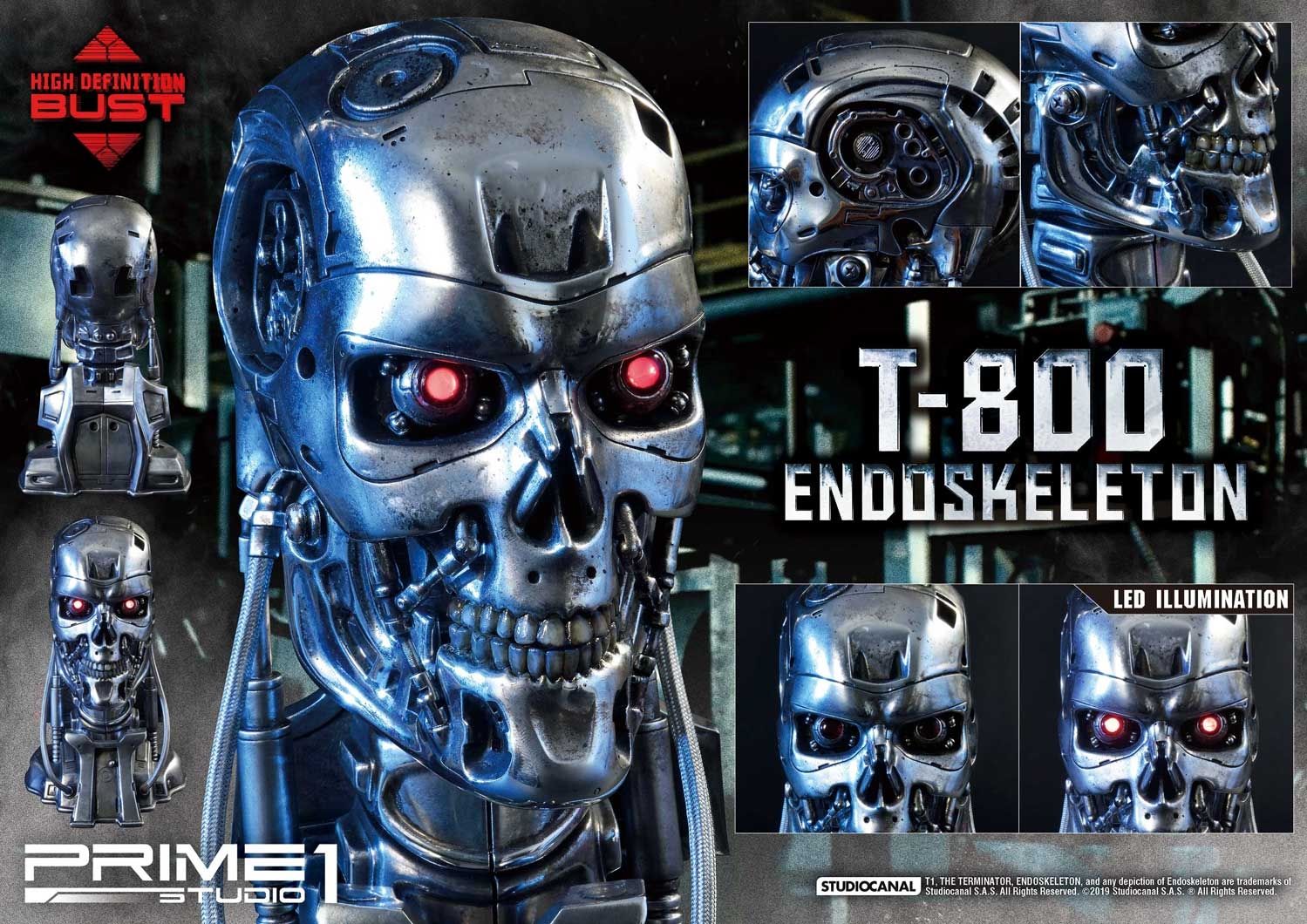 T-800 Endoskeleton Head image 2