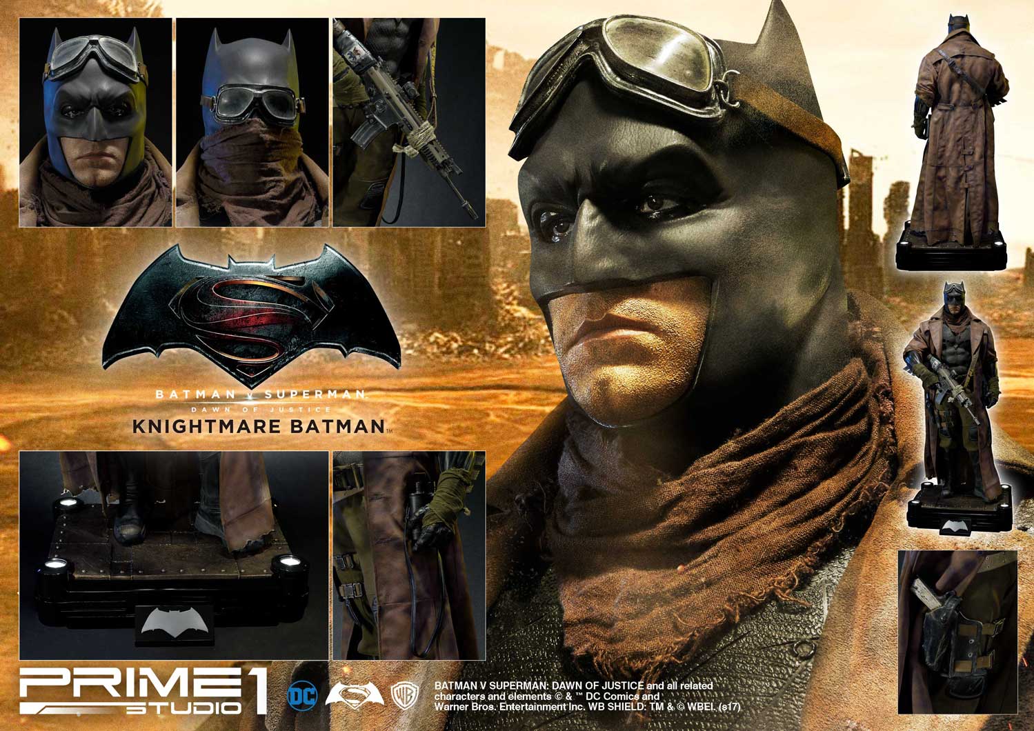HD Museum Masterline Batman v Superman: Dawn of Justice Knightmare Batman image 5