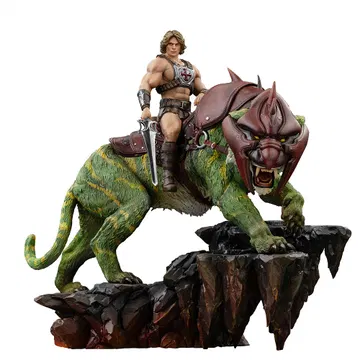 He-Man and Battle Cat - Masters of the Universe Movie - Deluxe