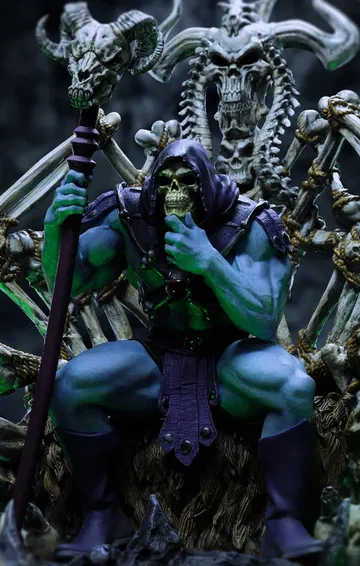 Skeletor on Throne - Masters of the Universe