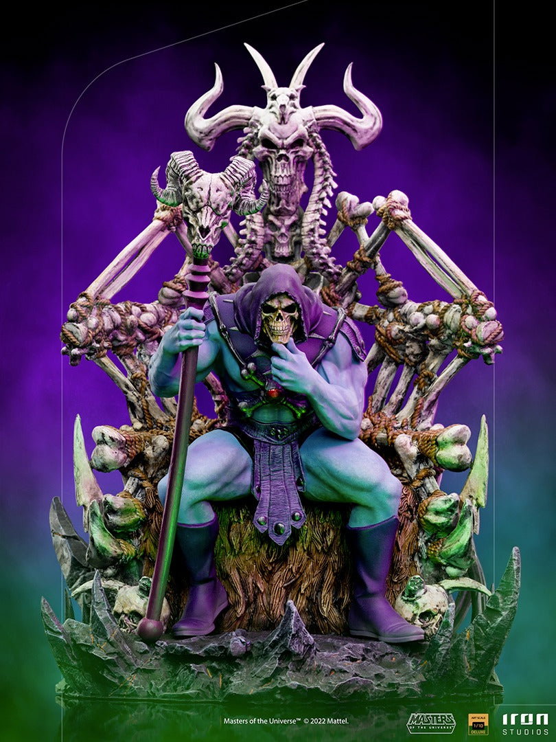 Skeletor on Throne - Masters of the Universe image 4