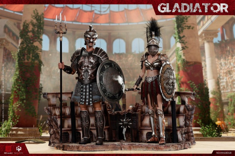 Empire Legion - Empire Gladiator & Imperial Legion - Imperial Female Warrior
(Black Version) Pack image 2