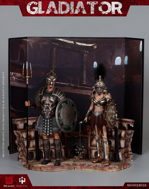 Empire Legion - Empire Gladiator & Imperial Legion - Imperial Female Warrior
(Black Version) Pack image 9