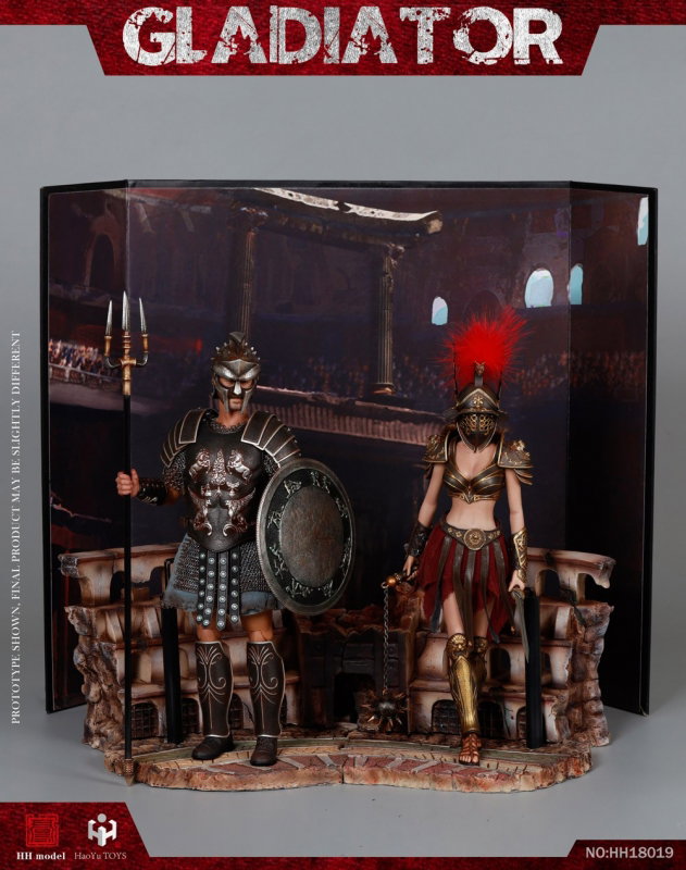 Empire Legion - Empire Gladiator & Imperial Legion - Imperial Female Warrior
(Red Version) Pack image 8