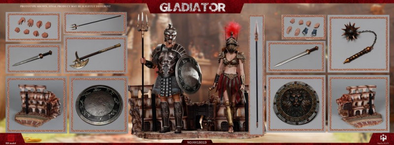 Empire Legion - Empire Gladiator & Imperial Legion - Imperial Female Warrior
(Red Version) Pack image 9