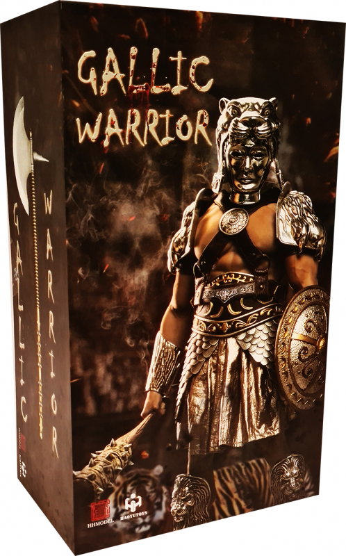 Rome Imperial Army - Hunting Ground Fighter Gaul Gallic Warrior (Silver Edition) image 1