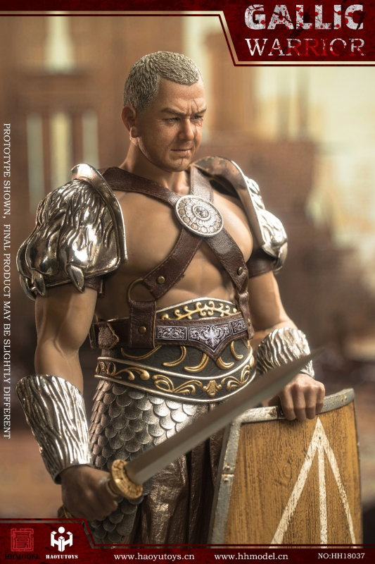 Rome Imperial Army - Hunting Ground Fighter Gaul Gallic Warrior (Silver Edition) image 10