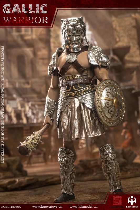 Rome Imperial Army - Hunting Ground Fighter Gaul Gallic Warrior (Silver Edition) image 2