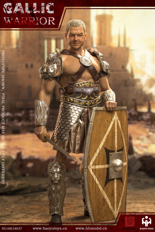 Rome Imperial Army - Hunting Ground Fighter Gaul Gallic Warrior (Silver Edition) image 3