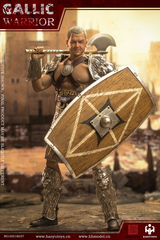 Rome Imperial Army - Hunting Ground Fighter Gaul Gallic Warrior (Silver Edition) image 4