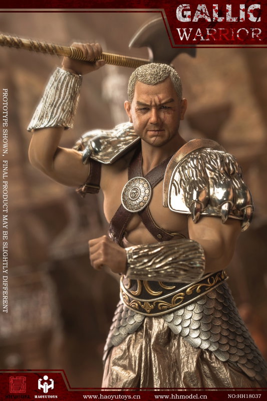 Rome Imperial Army - Hunting Ground Fighter Gaul Gallic Warrior (Silver Edition) image 7