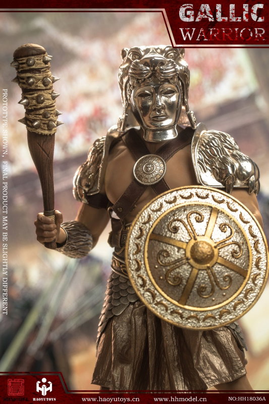 Rome Imperial Army - Hunting Ground Fighter Gaul Gallic Warrior (Silver Edition) image 9