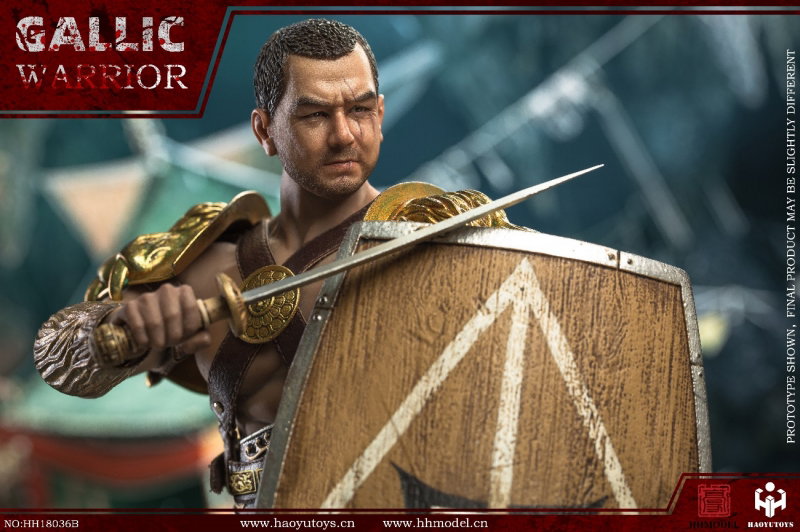 Rome Imperial Army - Hunting Ground Fighter Gaul Gallic Warrior (Gold Edition) image 7