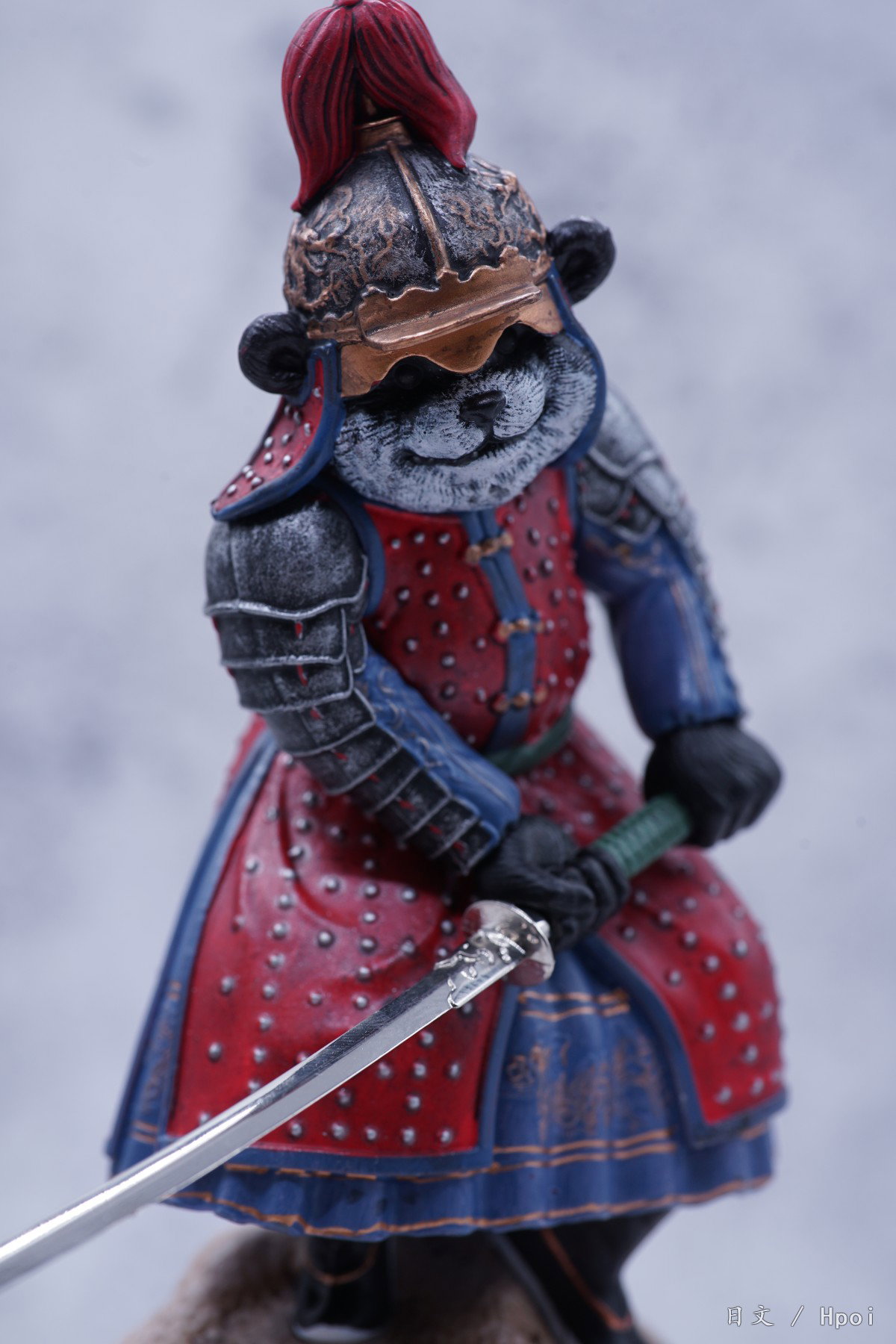 空灵阁×浪潮君物 KLG十浪潮003 大明熊猫 12.5cm 义武奋扬 image 3