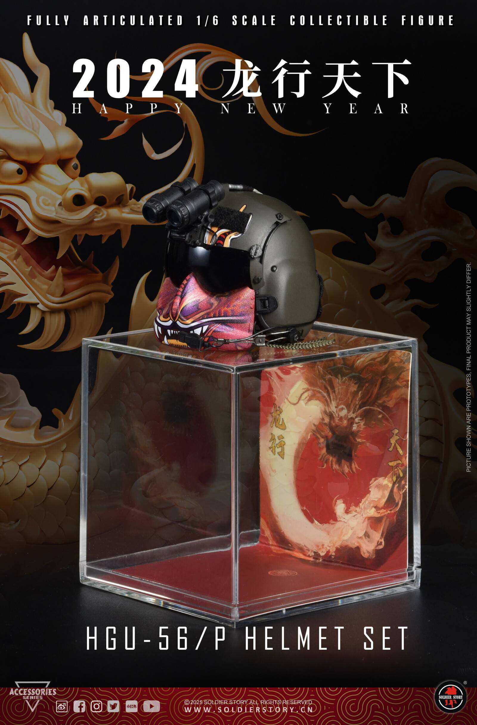 HGU-56/P Year of Dragon Helmet Set image 6