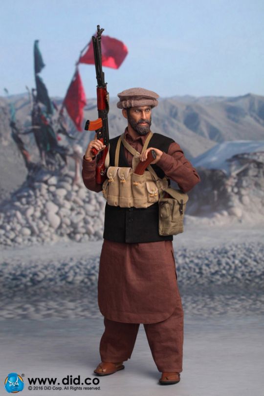 The Soviet Afghan War 1980's Afghanistan Civilian Fighter - Asad image 2