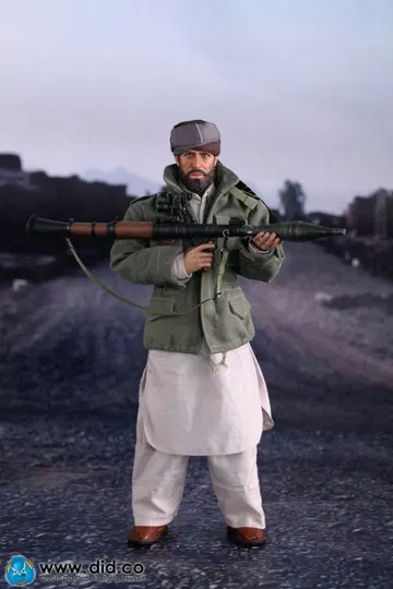 The Soviet Afghan War 1980s Afghanistan Civilian Fighter - Arbaaz