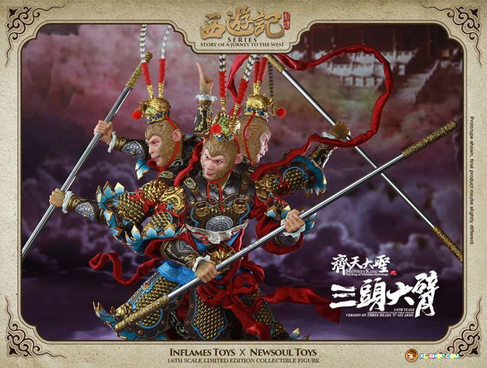 Monkey King Series [Version of Three Heads & Six Arms] image 2