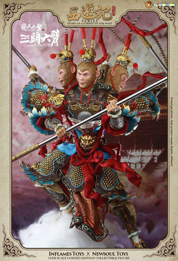 Monkey King Series [Version of Three Heads & Six Arms] image 4