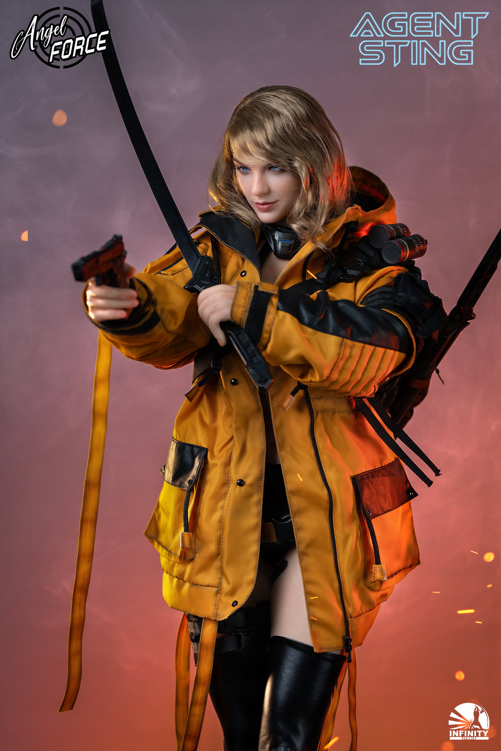 Angel Force Silicone Action Figure Series AGENT-STING image 6