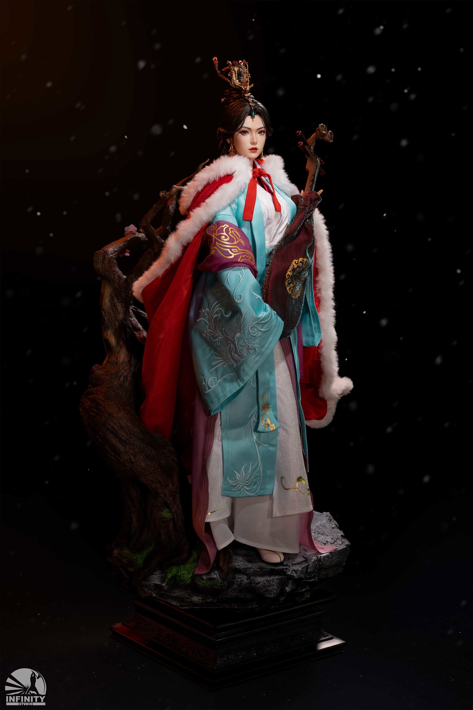 Four Beauties Series Zhaojun Leaves the Frontier image 2