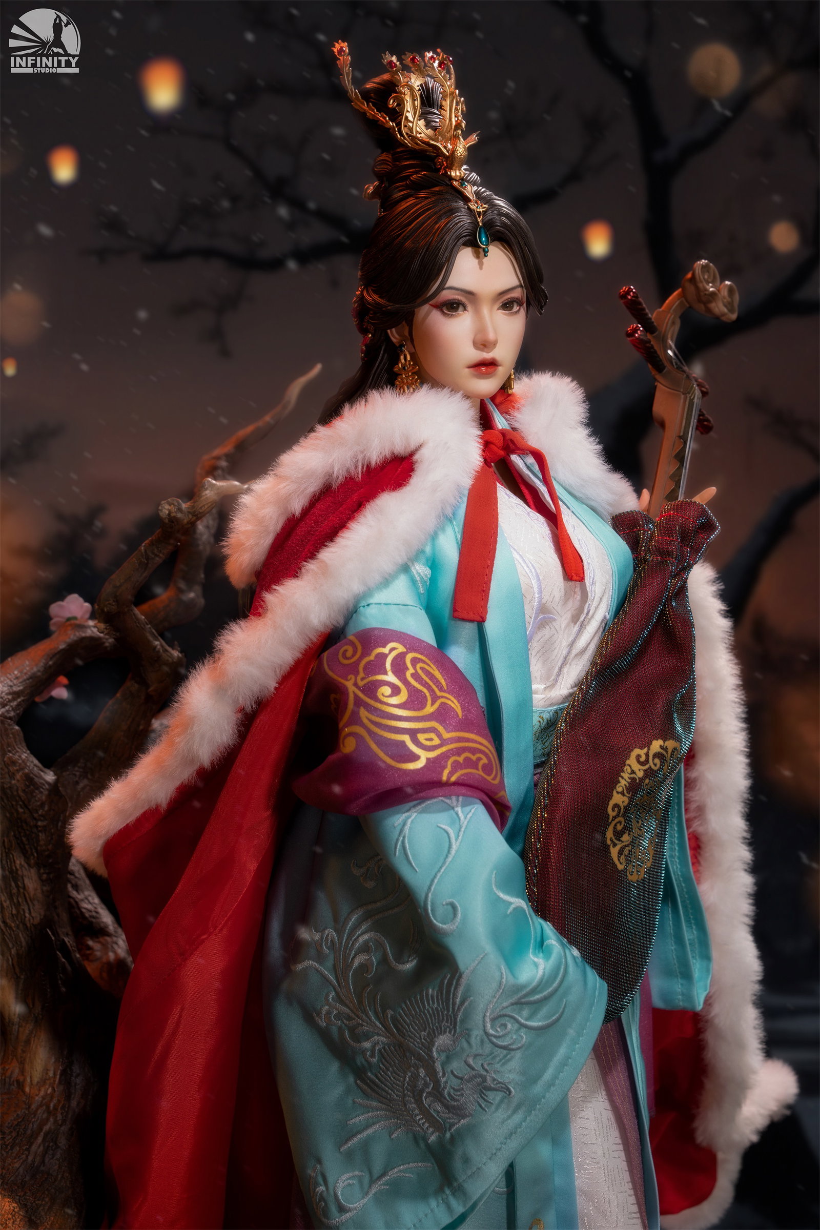 Four Beauties Series Zhaojun Leaves the Frontier image 7